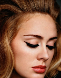 adele eyeliner